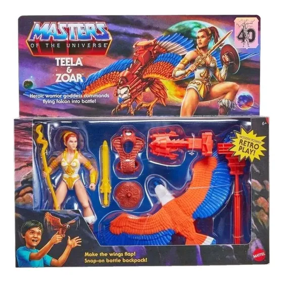 Master Of The Universe Pack Teela Y Zoar Mattel