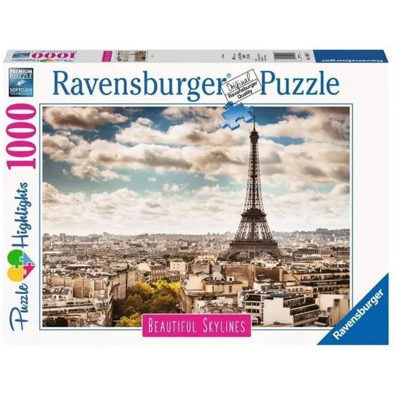 Rompecabezas 1000 Piezas Skyline París Ravensburger