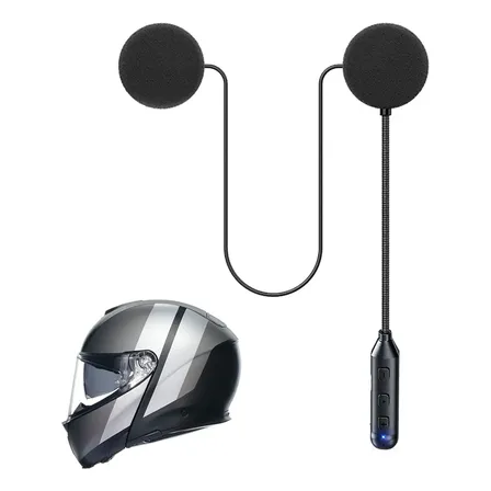 Fone De Ouvido Capacete Motoqueiro Sem Fio Bluetooth 5,3