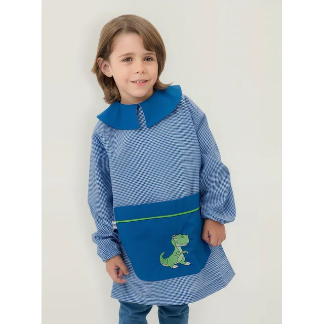 Guardapolvo Jardin Varon Manga Larga *broderuniformes*