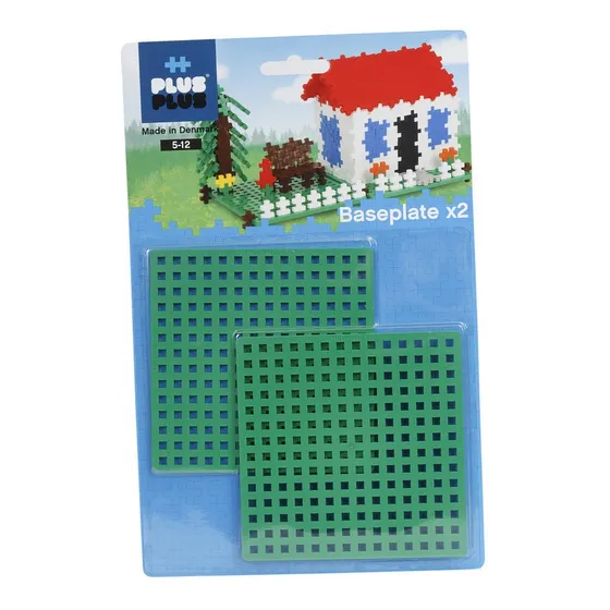 Plus Plus Base Piso Para Bloques Pack X2 Agua Pasto Atrix ®