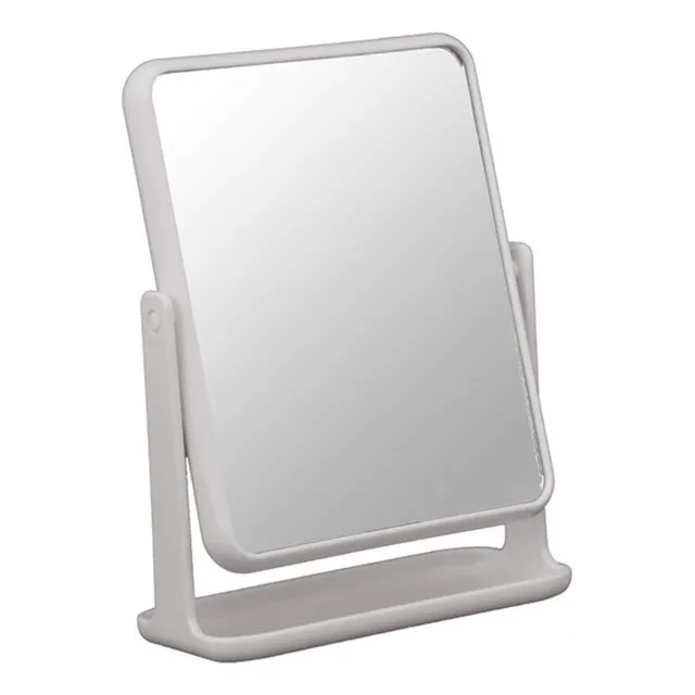 Espejo Maquillaje Plegable Portatil Aumento Apoyar Doble Faz