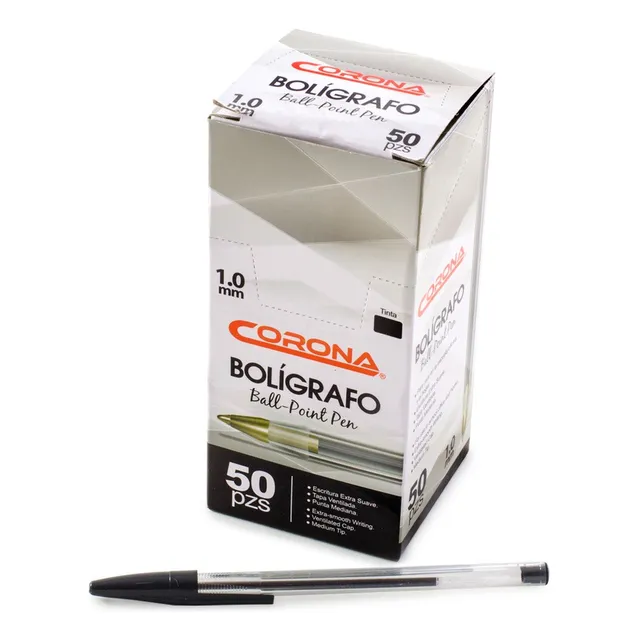 Lapicero Bolígrafo X 50ud Econo - Unidad a $540