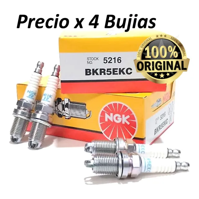 Bujia Fiat Uno Palio Siena 1.3 1.6 Mpi Ngk Original 2 Elect*