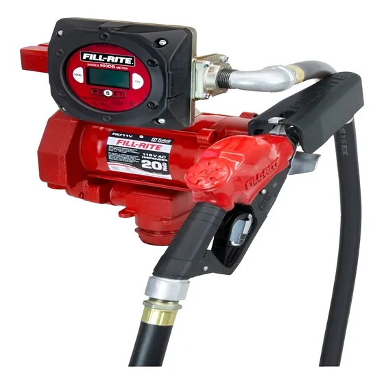 Bomba De Combustible 115 Volts Fill Rite 20gpm Con Med 900cd