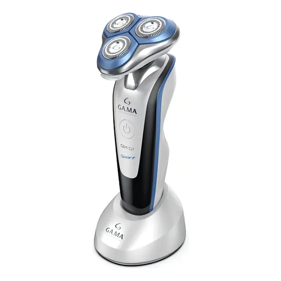 Máquina De Afeitar Eléctrica Gama Gsh 1527 Sport Color Plateado