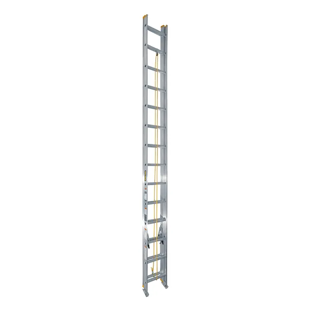 Escalera De Extensión Tipo Iii De Aluminio Con 28 Peldaños