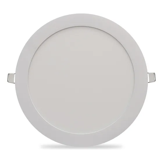 Panel Circular Embutir Led 18w Luz Blanco Frío Macroled
