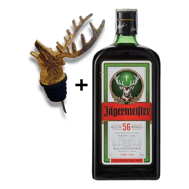 Jagermeister Licor Original Con Accesorio: Vertedor O Shots