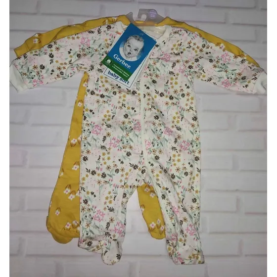 Set De Pijamas Enterizo Bebe Gerber