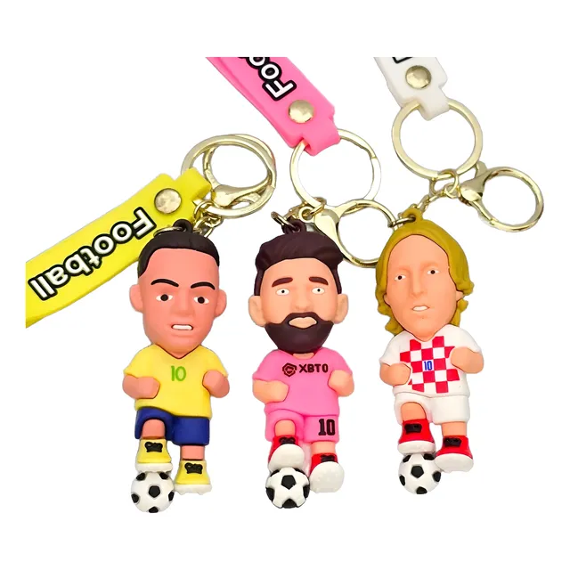 Llavero En 3d Lionel Messi Fútbol Regalo