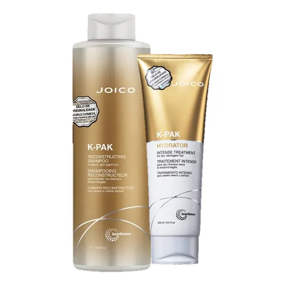 Joico K-pak Shampoo 1l Hidratação 250ml