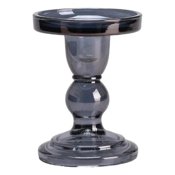 Candelabro Vidrio D8.5/h11.5cm