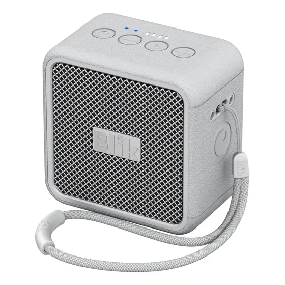 Parlante Bluetooth Blik Bassgo 15w Ipx6 19h Tws Gris