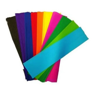 Papel Crepe Colibrí Paquete C/ 10 Pliegos Colores Surtidos¡¡ Papel Crepe Colibrí Paquete C/ 10 Pliegos Colores Surtidos¡¡