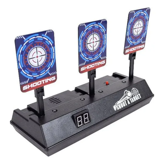 Alvo Shoot Target 3 Alvos Eletrônico Para Airsoft - Ross