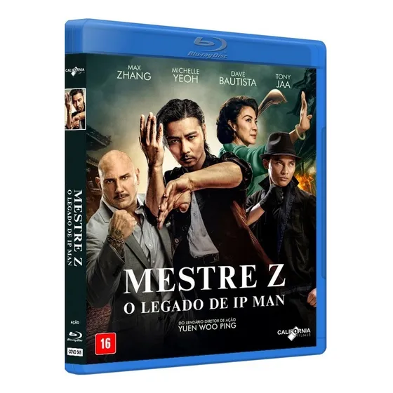 Bluray - Mestre Z: O Legado De Ip Man Dublado E Legendado