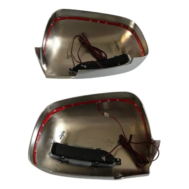 Accesorios Cromados Espejos Chevrolet Luv Dmax Con Luces Led