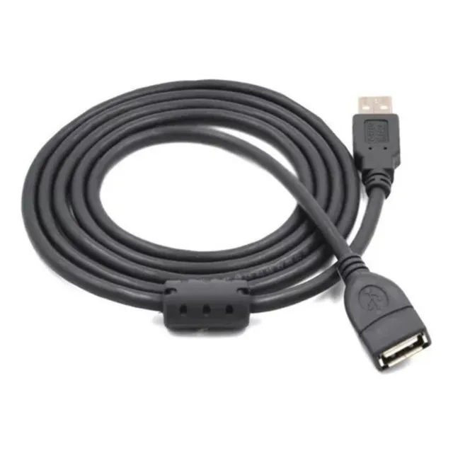 Cable Extensión Usb 2.0 Macho Hembra 3 Metros Reforzado