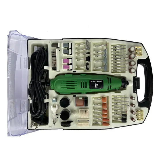 Torno Montana 135w En Kit - Valija 224 Accesorios - Manicura