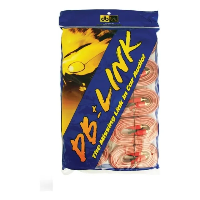 Paquete De Cables Rca Db Link Xlb12z 12ft - 3.65m 10 Piezas