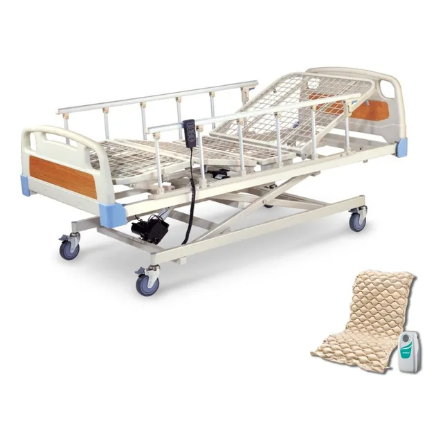 Cama Eléctrica Articulada Con Colchón Antiescaras De Regalo