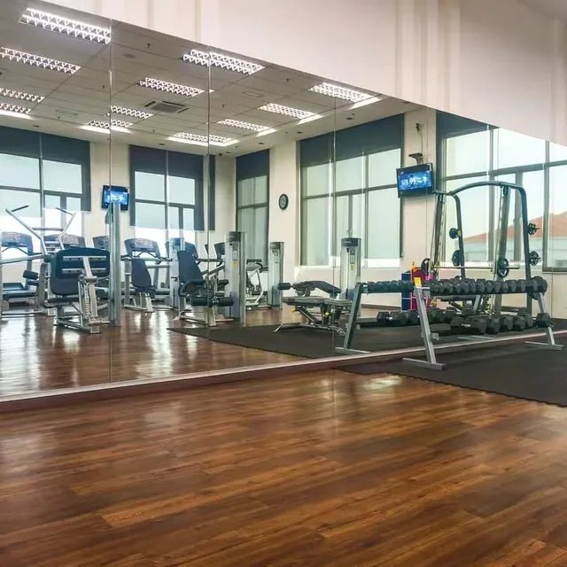 Espejo Gimnasio Para Casa Actividad Montado Pared Uso 48 X 1