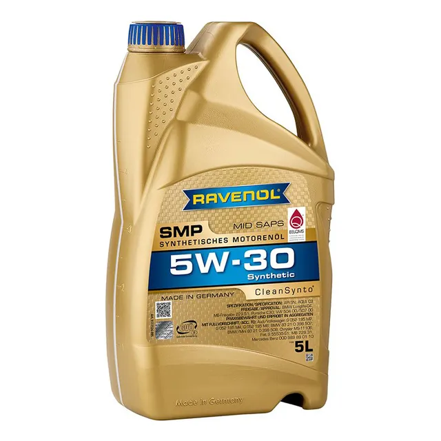 Aceite Ravenol 5w30 5 Litros. Sintetico. Smp Auto Camioneta