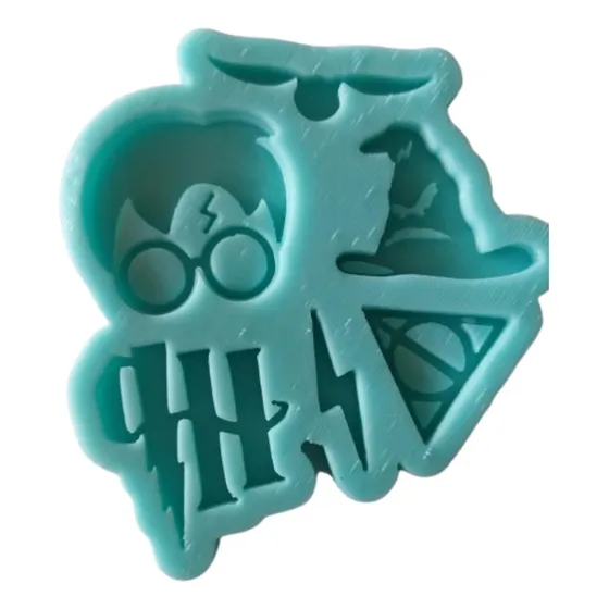 Molde Silicon Harry Potterr Para Fondant Chocolates Y Fresas