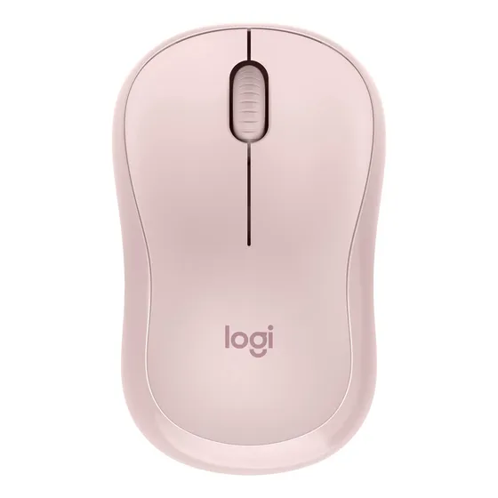 Mouse Inalámbrico Silencioso Logitech M240, Color Rosa