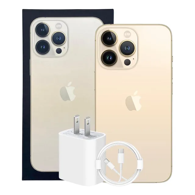Apple iPhone 13 Pro (256 Gb) - Dorado Con Caja Original