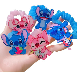 Set Scrunchies Stitch Nuevo Dona Para Cabello 5 Pcs Set Scrunchies Stitch Nuevo Dona Para Cabello 5 Pcs