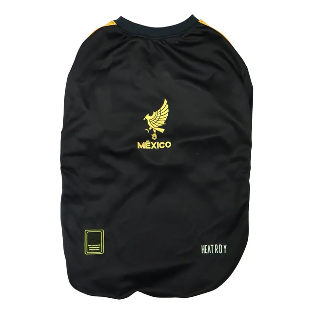 Playera Jersey Seleccion Mexicana Mexico Negra Oro Jugador