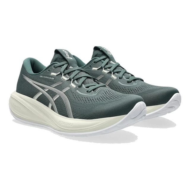 Tênis Asics Gel-cumulus 28 Masculino Cinza/branco 42 Br Tênis Asics Gel-cumulus 28 Masculino Cinza/branco 42 Br