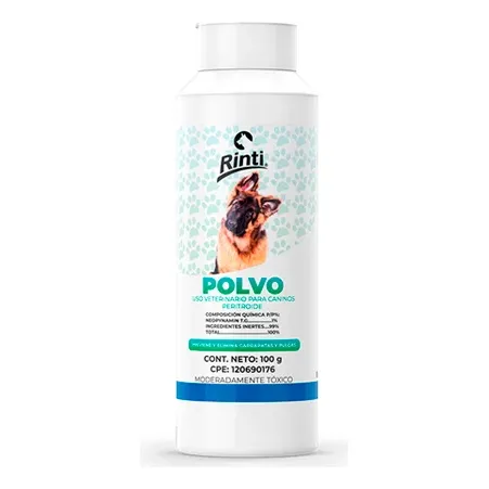 Talco Pulguicida, Garrapaticida, Piojo Y Ácaros 100gr