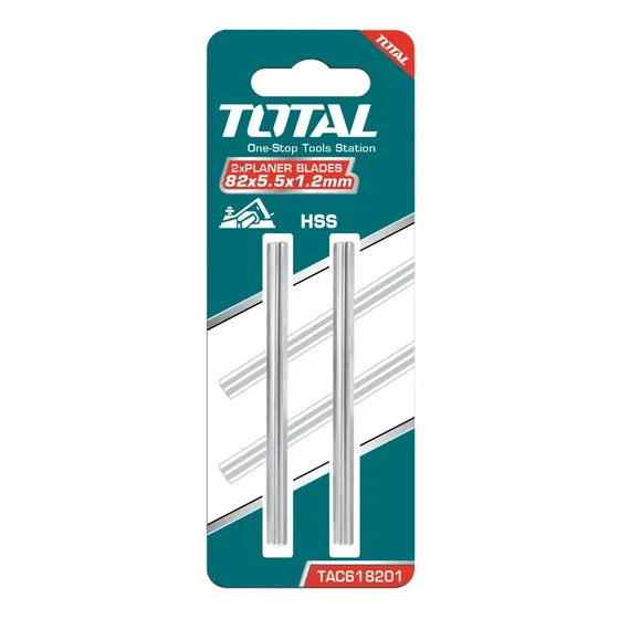 Juego De Cuchillas Para Garlopa Total 2pzas Tac618201 