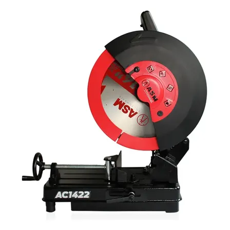Policorte Portátil Basic Ac1422 + Disco De Corte Cor Vermelho e preto