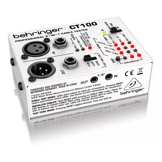 Behringer Ct100 Cable Tester