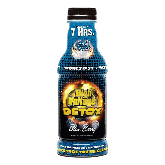High Voltage Detox Bebida Antidoping Mora Azul