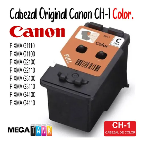 Cabezal Impresora Canon G4110/ G2110 /g3101 /  Ch-1 Color