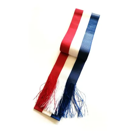 Córdova Faja Huaso Tricolor 1.45mts X 7.8cm Fiestas Patrias