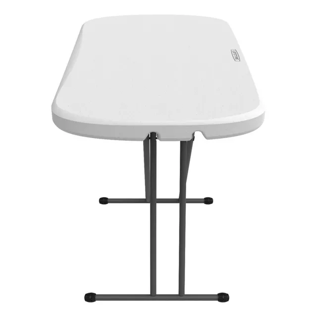 Mesa Personal Lifetime 80251 Con Altura Ajustable Blanca Color Blanco