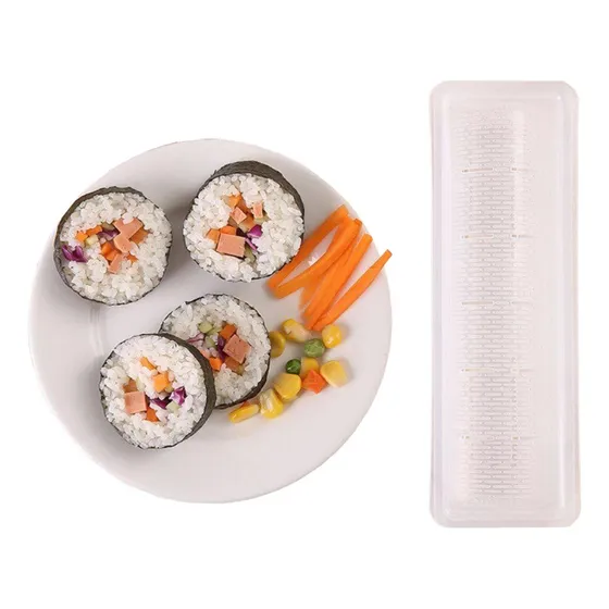 Kit C/ 03 Forma Molde Para Sushi Hot Holl Comida Japonesa