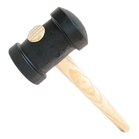 Martelo Marreta Borracha Preto 60mm (médio) Martelo Marreta Borracha Preto 60mm (médio)