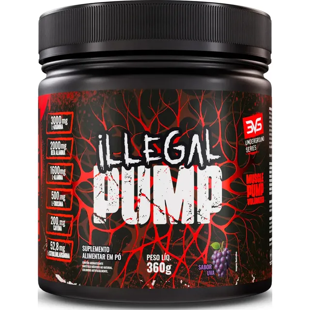 Pré Treino ILLEGAL PUMP 360g