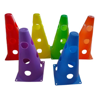 12 Conos Multicolor Entrenamiento Agujero Hueco Obstaculo 12 Conos Multicolor Entrenamiento Agujero Hueco Obstaculo