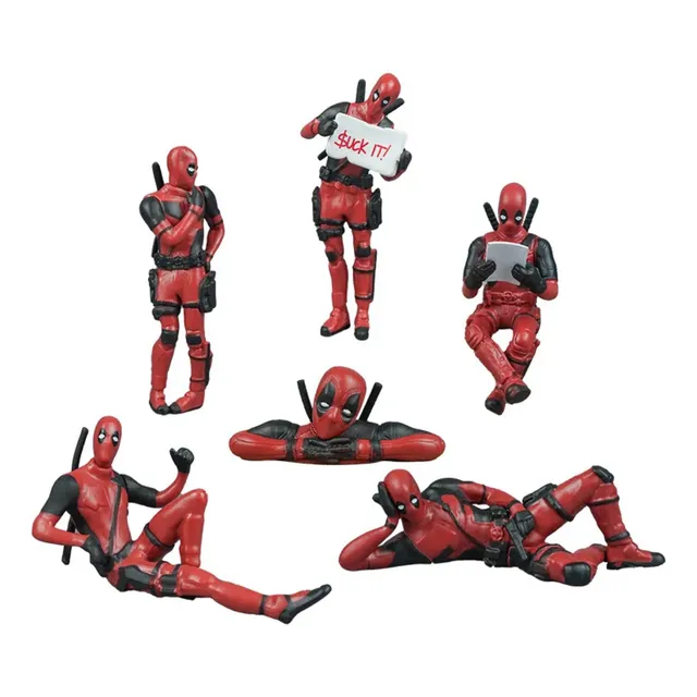 Muñeco Decorativo Deadpool Para Tablero Vehículos Diseños