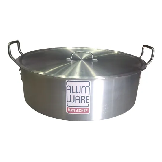 Cacerola Con Tapa 47 Litros Alumware