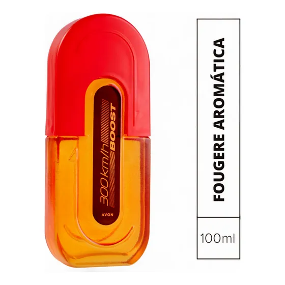 Perfume Para Hombre 300 Km/h Boost Avon 100 Ml