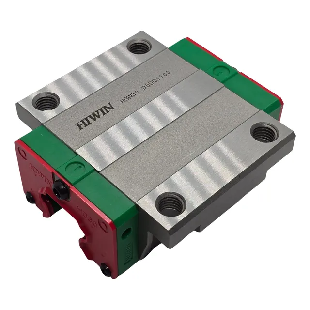 2pz Balero Lineal Hiwin Hgw30cc Para Guía Cuadrada De 30mm